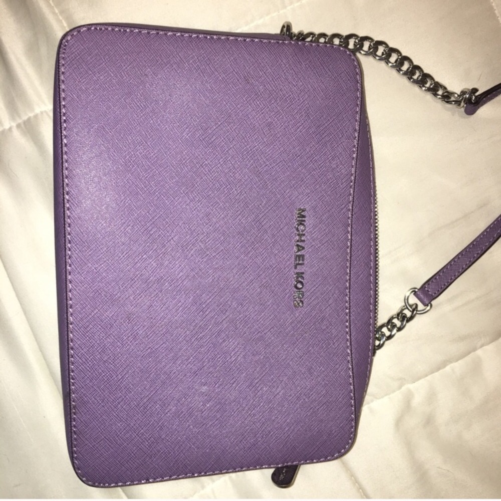 Purple Michael Kors Crossbody